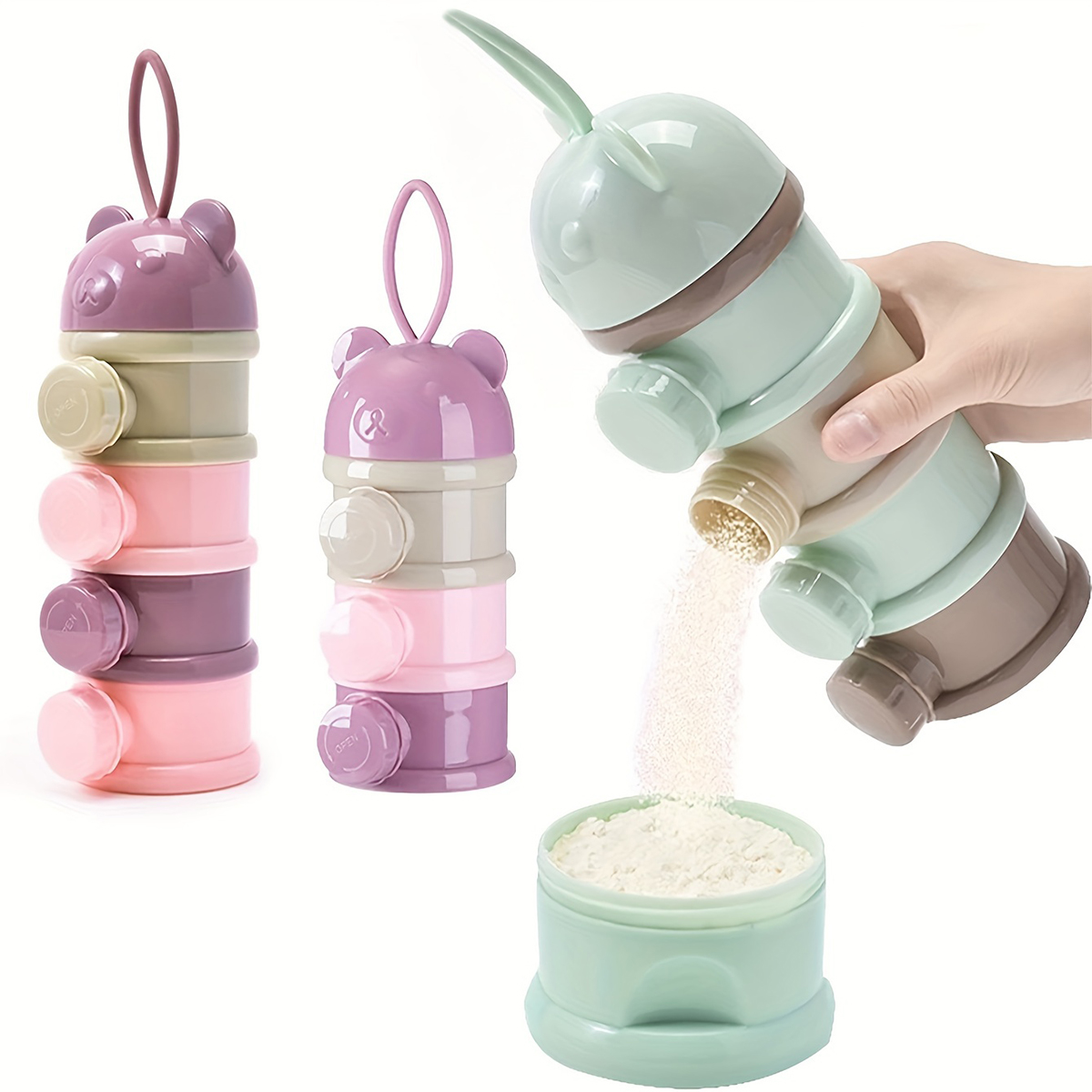 Baby Food Options - Контейнер для детского сухого молока большой
