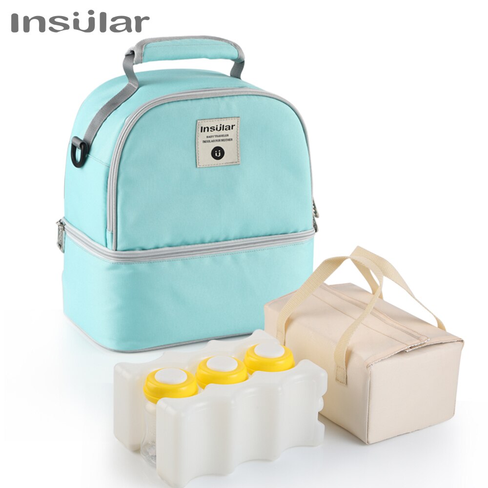 Baby Food Warmer Portable - Вместительный портативный термоизолированный рюкзак для мам