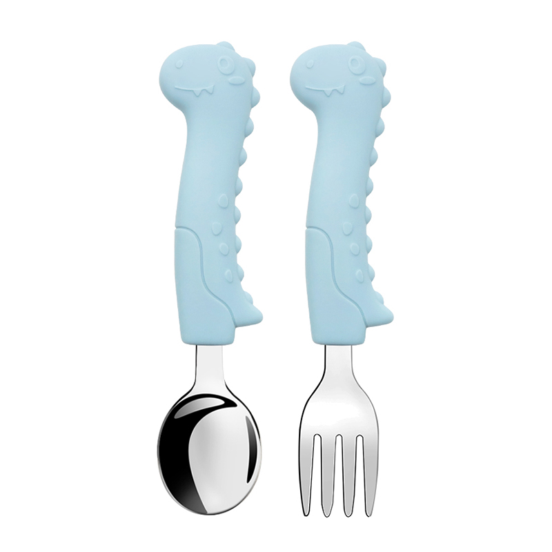 Baby Food Utensils Set - Набор детских столовых приборов для самостоятельного