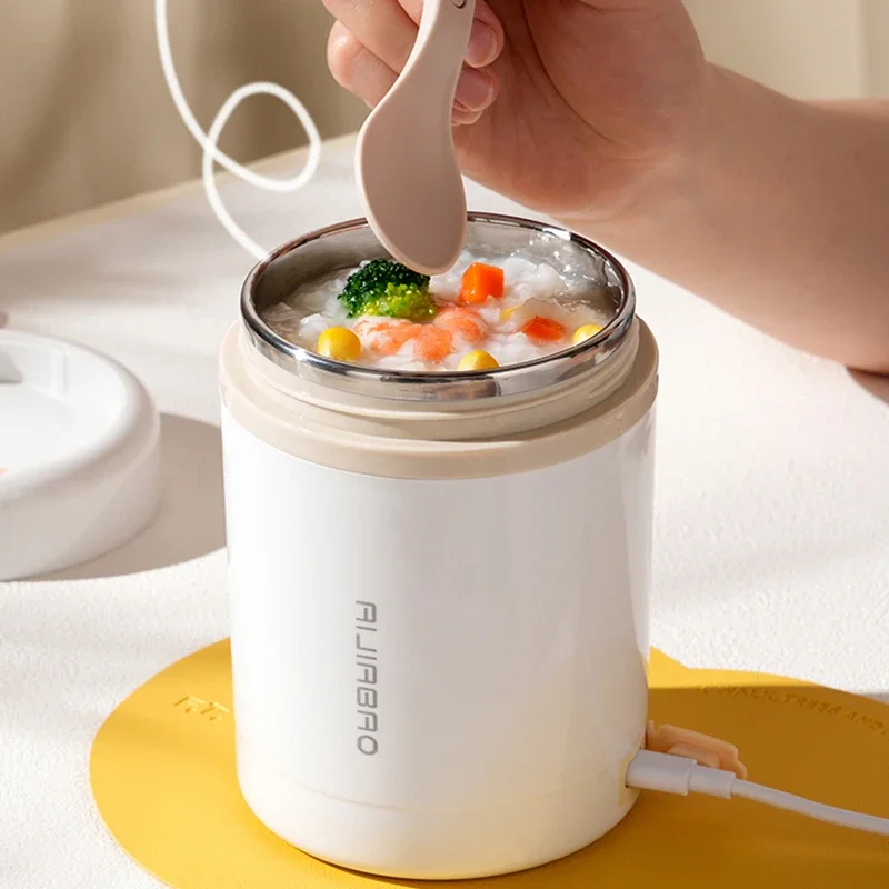Baby Food Warmer Portable - 600 мл портативный USB электрический подогреватель