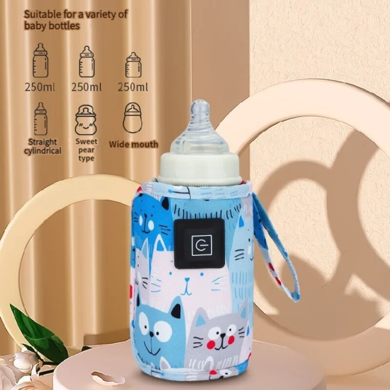 Baby Food Warmer Portable - 1 шт. USB подогреватель молока с