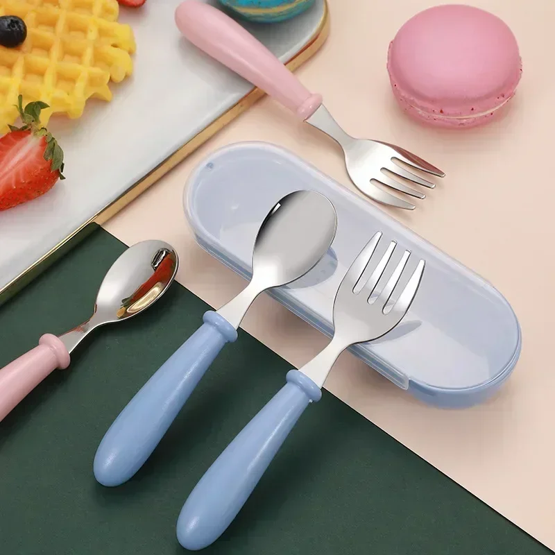 Набор детских принадлежностей  – обзор и цена Baby Food Utensils Set