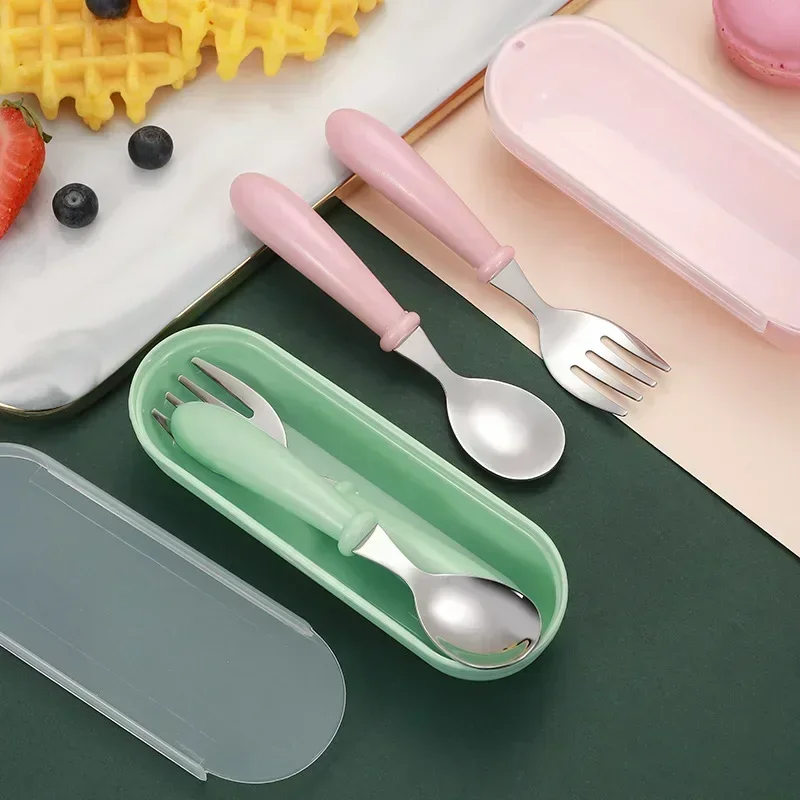 Набор детских принадлежностей  – обзор и цена Baby Food Utensils Set
