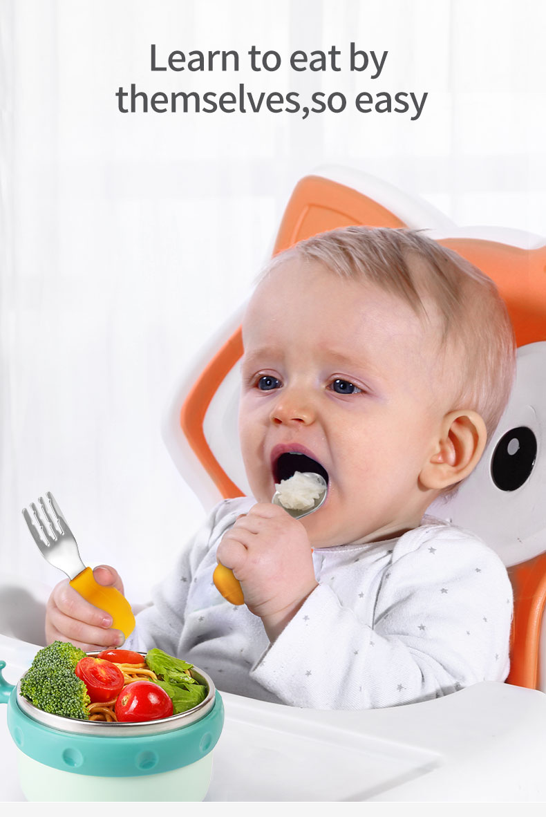Elephat Детские гаджеты, набор – обзор и цена Baby Food Utensils Set