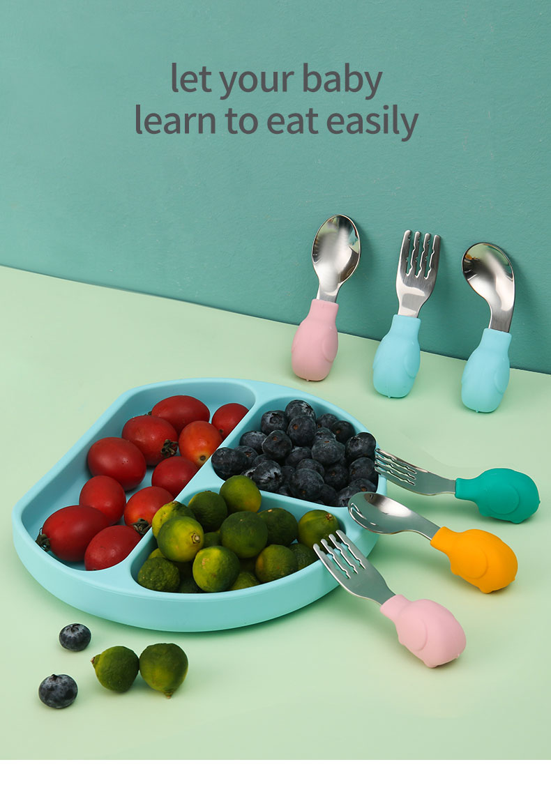 Elephat Детские гаджеты, набор – обзор и цена Baby Food Utensils Set