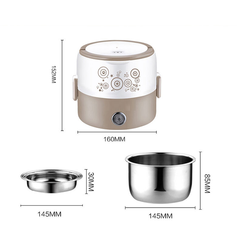 Ланч-бокс с электрическим подо – обзор и цена Baby Food Warmer Portable