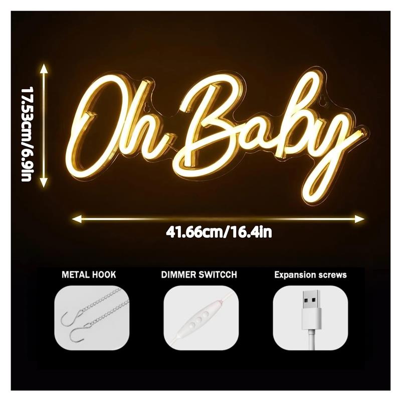 Неоновые вывески Oh Baby для д – обзор и цена Baby Food In Restaurant