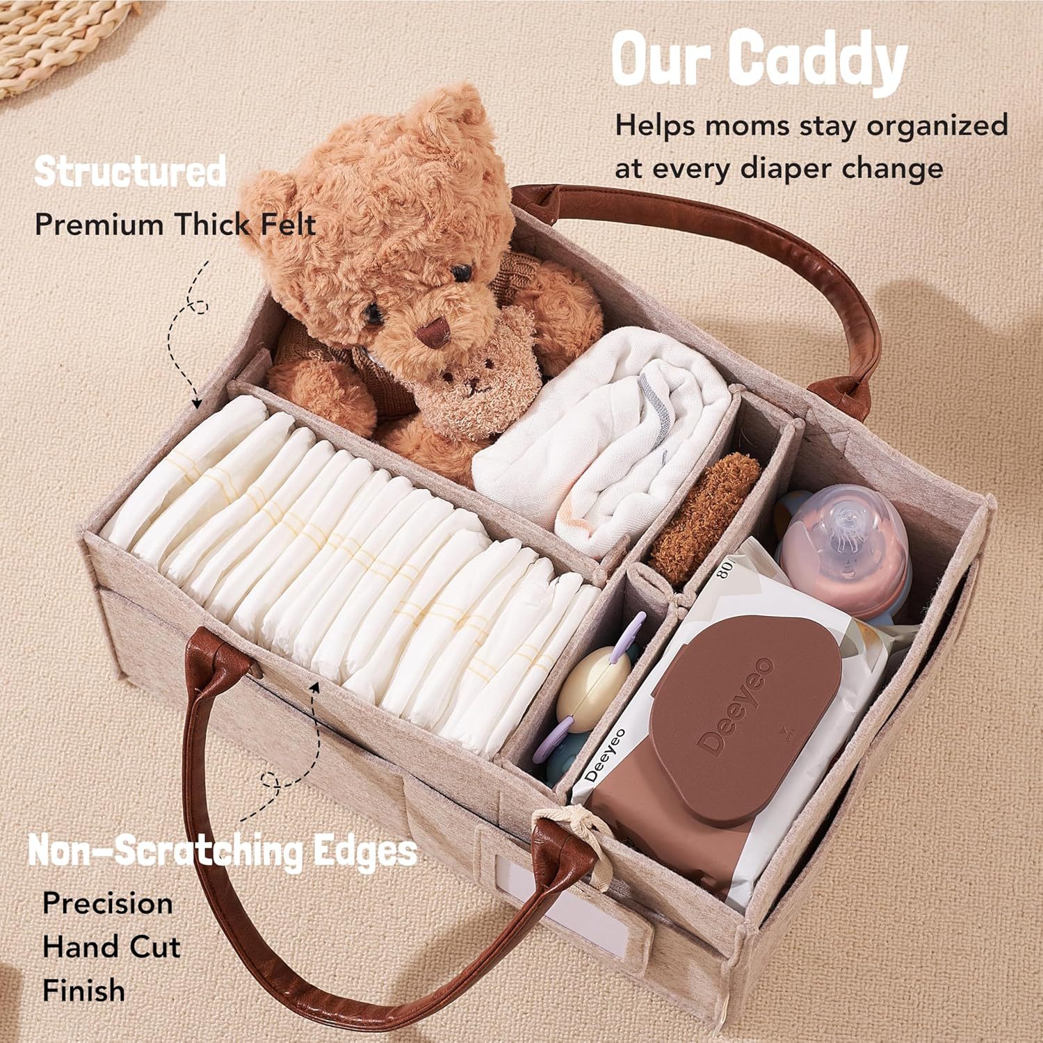 Детская войлочная корзина-орга – обзор и цена Baby Food Organizer