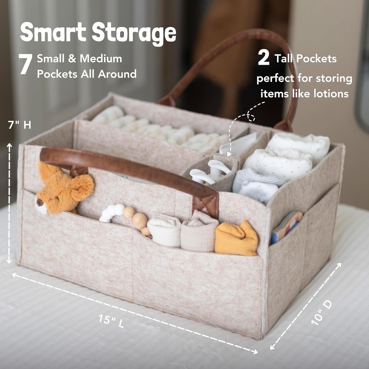 Детская войлочная корзина-орга – обзор и цена Baby Food Organizer