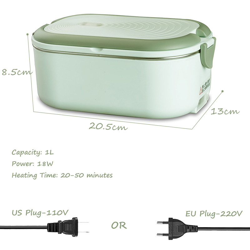 Электрический ланч-бокс 220 В  – обзор и цена Baby Food Warmer Portable