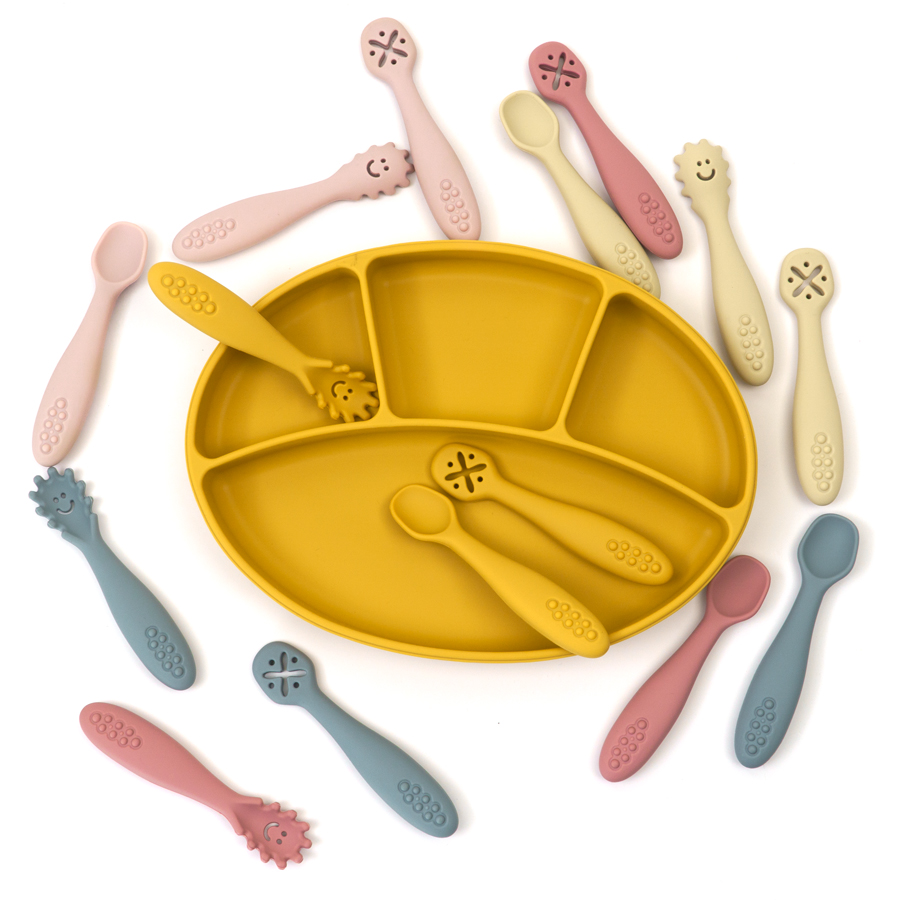 3 шт., милые детские обучающие – обзор и цена Baby Food Utensils Set