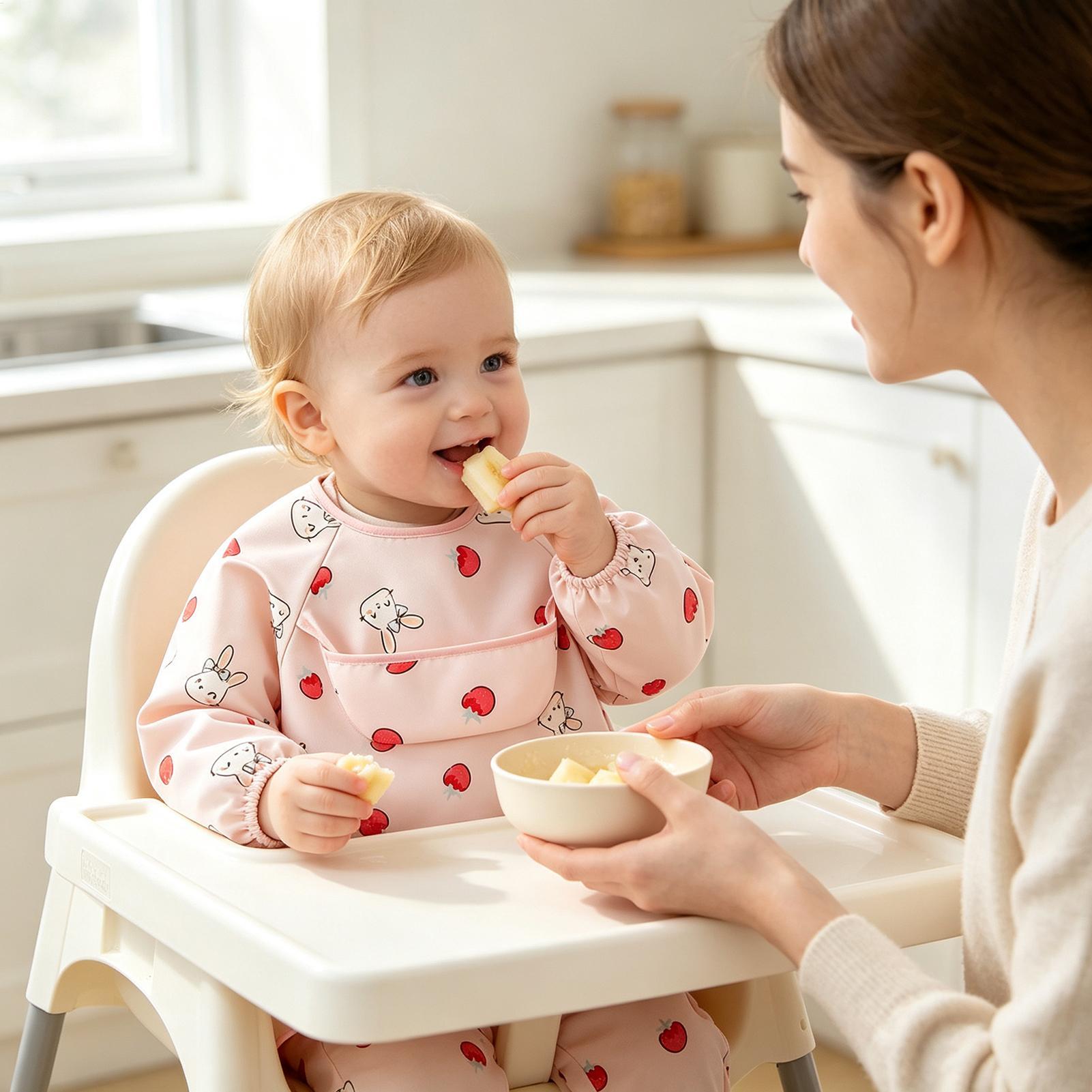 Детский фартук-нагрудник с мяг – обзор и цена Baby Food In Restaurant