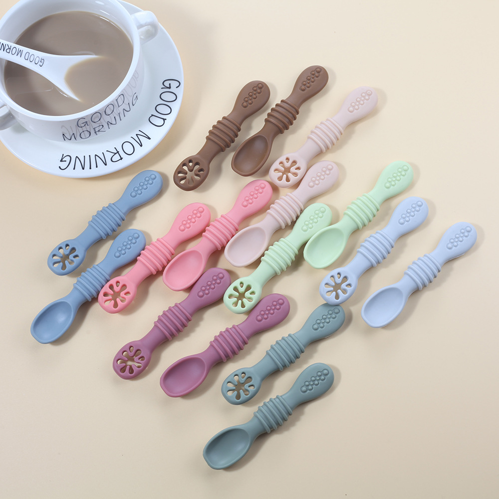 2 шт., милые детские обучающие – обзор и цена Baby Food Utensils Set